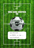 Football Themed Invitation